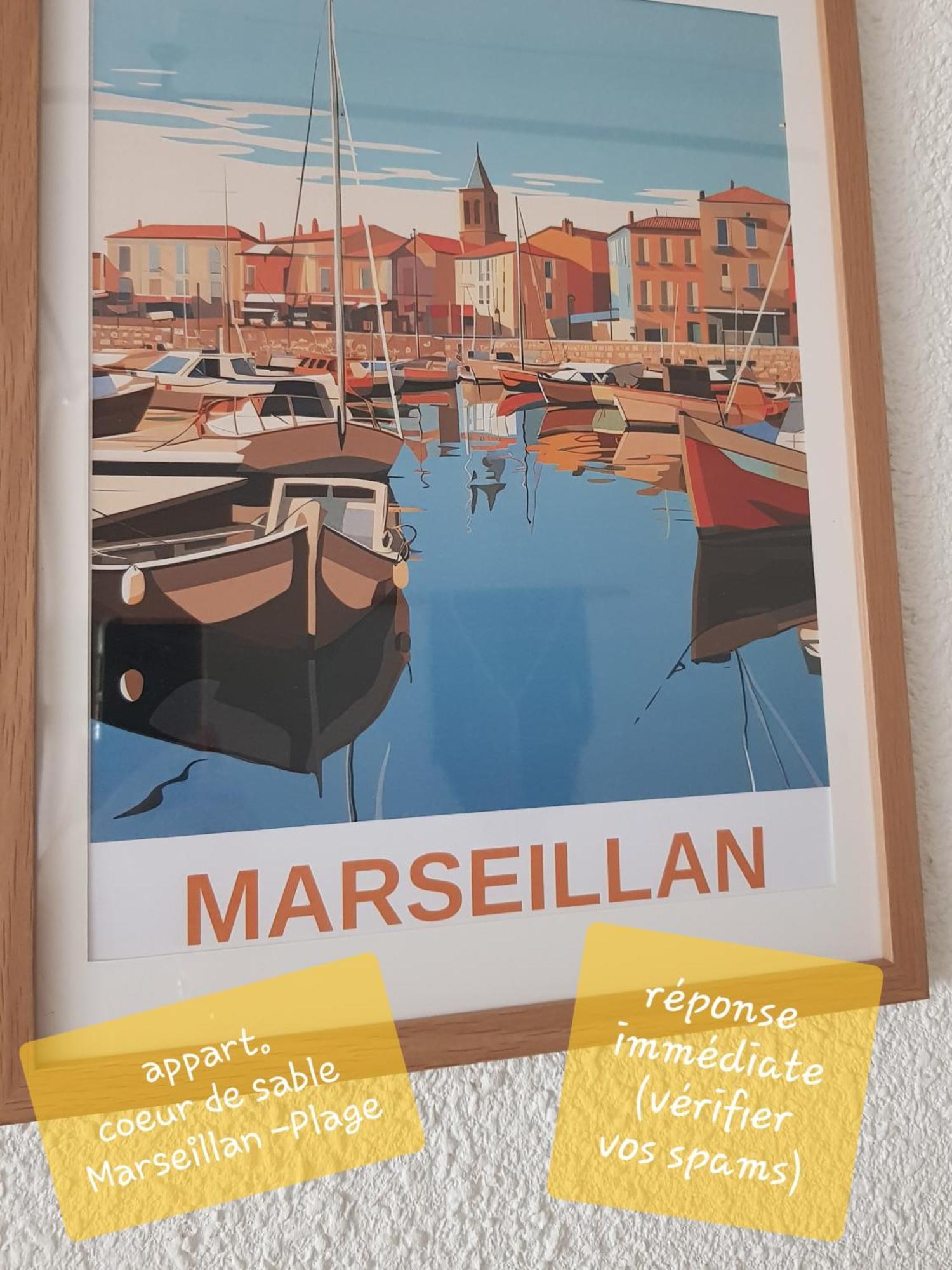 Marseillan-Plage Appartement Coeur De Sable Esterno foto
